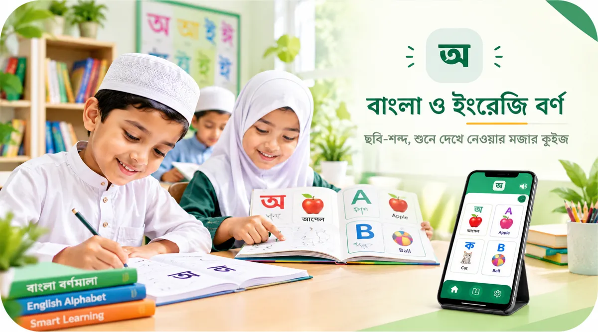 বাংলা ও ইংরেজি বর্ণ